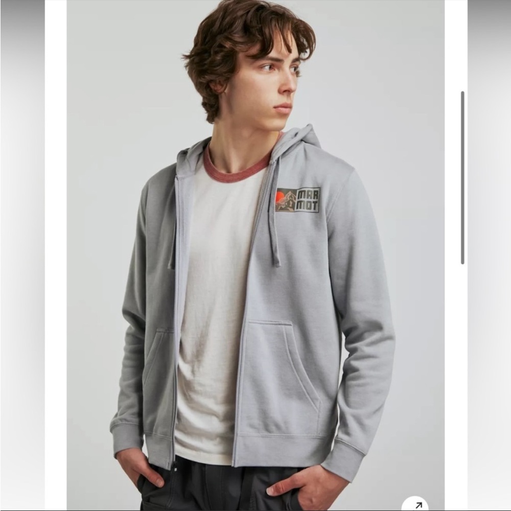 marmot jacket zip up small